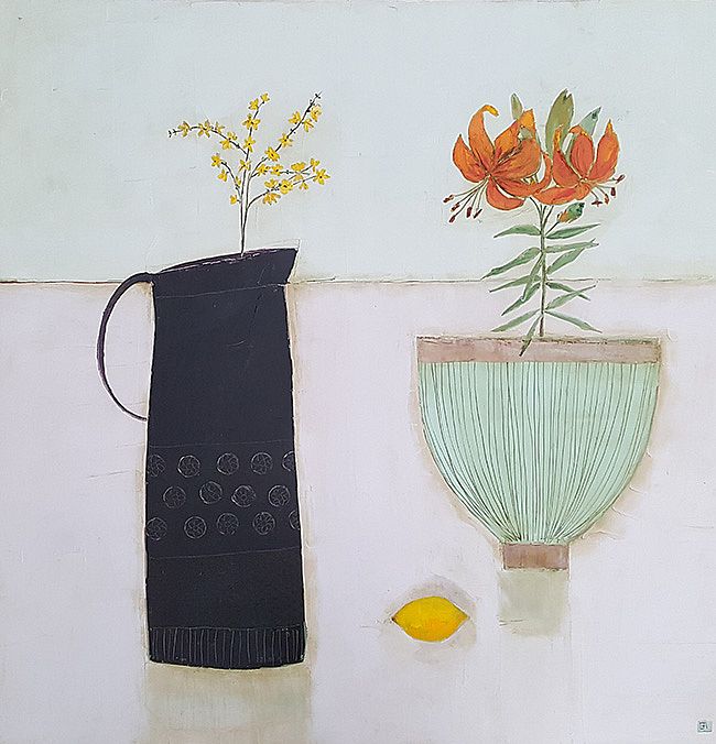 Eithne  Roberts - Tiger Lily and lemon